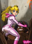  3guys afro biking_suit breasts breasts_out breasts_outside clothed cum double_penetration fat_guy fat_man gangbang graffiti grafitti handjob interracial looking_back nintendo pink_lipstick ponytail princess_peach racing_suit scarf sideboob super_mario_bros. tekuho uncensored 