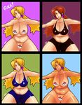  1girl absurdres blonde_hair breasts highres large_breasts plump pokemon shoji_ikari team_rocket yamato_(pokemon) 