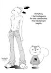  ambiguous_gender comic king_kazuma lagomorph male mammal manga plain_background rabbit rodent size_difference squirrel standing summer_wars translated unknown_artist white_background 