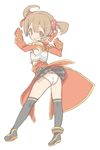  ass bad_id bad_pixiv_id blade_(galaxist) blush brown_eyes brown_hair flat_ass gloves looking_back panties short_twintails silica simple_background solo sword_art_online twintails underwear upskirt white_background white_panties 