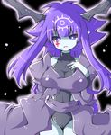  duel_monster fortune_lady fortune_lady_dark long_hair purlpe_hair purple_eyes purple_hair wings yu-gi-oh! yuu-gi-ou_duel_monsters 