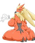  big_butt blaziken breasts butt butt_grab chubby female huge_breasts huge_butt nintendo pok&#233;mon pok&eacute;mon sheru shieru video_games 