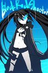  bad_id bad_pixiv_id bikini_top black_coat black_hair black_ribbon black_rock_shooter black_rock_shooter_(character) black_shorts blue_eyes blue_fire breasts burning_eye cleavage closed_mouth coat colored_eyelashes cropped_legs cuteg expressionless fire front-tie_bikini front-tie_top hands_in_opposite_sleeves hood hood_down hooded_coat legs_apart long_hair long_sleeves looking_at_viewer navel open_clothes open_coat ribbon short_shorts shorts small_breasts solo star stomach twintails very_long_hair white_skin 