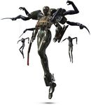  bodysuit character_doll floating knife marionette metal_gear_(series) metal_gear_solid_4 multiple_arms official_art power_suit psycho_mantis puppet screaming_mantis solo the_sorrow 