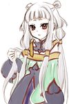  albino chinese_clothes code_geass long_hair pale_skin red_eyes solo tianzi white_hair yukian 