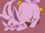  anal ass_up blush cum dagashi_(daga2626) dagasi digital_media_(art) dildo ears_up eeveelution espeon female feral forehead_gem forked_tail front_view full-length_portrait furry hindpaw insertion large_insertion long_ears looking_pleasured lying masturbation nintendo no_humans nubbed_dildo object_insertion on_front paws penetration pink_background pixiv_manga_sample plain_background pointy_ears pok&#233;mon pokemon purple_sclera quadruped raised_tail sex_toy solo sweat three-quarter_view top-down_bottom-up trembling vaginal vaginal_penetration vibrator video_games white_eyes 