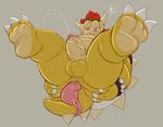  3_toes anal anal_insertion anal_masturbation anal_penetration anthro anus armlet balls barefoot belly biceps big_balls big_butt big_muscles big_penis bowser bowser_day bracelet butt chubby claws cum cum_in_ass cum_inside cumshot debu dildo dragon erection eyes_closed fangs fydbac grey_background hair hindpaw horn insertion jewelry koopa lizard lying male mario_bros masturbation muscles nintendo nude on_back open_mouth orgasm overweight paws penetration penis pink_skin plain_background plantigrade reptile scalie sex_toy sharp_teeth shell soles solo spikes spread_legs spreading strap teeth thick thick_penis toe_claws toes tongue turtle vein video_games yellowpower 