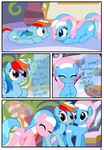  comic cutie_mark dialog dialogue english_text equine female feral friendship_is_magic group hair horse inside lotus_(mlp) mammal multi-colored_hair my_little_pony pegasus pony pyruvate rainbow_dash_(mlp) rainbow_hair spa text wings 