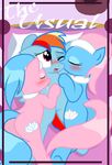  aloe_(mlp) bed blue_hair blush butt comic cutie_mark equine eyes_closed female feral friendship_is_magic group hair horse kissing lesbian licking long_hair lotus_(mlp) mammal multi-colored_hair my_little_pony one_eye_closed open_mouth oral pegasus pillow pink_hair pony purple_eyes pyruvate rainbow_dash_(mlp) rainbow_hair sex sibling siblings sisters tongue tongue_out wings 