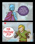  1girl angry animated animated_gif comic commentary english fi gameplay_mechanics health_bar heart inyuo link obvious open_mouth the_legend_of_zelda the_legend_of_zelda:_skyward_sword 