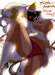  animal_hood blazblue blonde_hair boots braid breasts cameltoe cat_hood cat_tail claws cleavage grin hair_ribbon highres hood impossible_clothes large_breasts legs long_hair looking_at_viewer no_bra open_clothes panties paws red_eyes red_panties ribbon smile solo syroh tail taokaka teeth twin_braids twintails underwear very_long_hair white_hair 