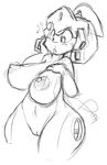  breasts female nipples pizzacat proxy_(character) pussy sketch wide_hips 