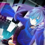  bad_id bad_pixiv_id blue_eyes blue_hair ene_(kagerou_project) ene_no_dennou_kikou_(vocaloid) headphones kagerou_project skirt solo twintails vocaloid yuuyuu 