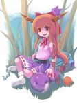  bad_id bad_pixiv_id chain gourd horns ibuki_suika nanatsuki solo touhou 