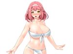  1girl breasts ishii_akira kimomen_demo_kyokon_nara_mizugi_gal_to_ria_juu_na_natsu_ga_sugoseru! large_breasts miel miel_(company) nipple_slip nipples solo 