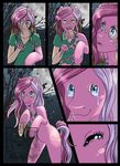  comic crying cutie_mark equine female hasbro horse human mammal my_little_pony pony slime transformation what 