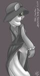  anthro anthrofied atryl cheerilee_(mlp) dress equine female friendship_is_magic hat horse mammal my_little_pony pony pussy retro solo 
