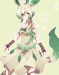  anthropomorphization dress leafeon pokemon tagme 