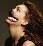  canine dog female fuel human mammal nightmare open_mouth photo photomontage photoshop piercing pug real teeth tongue unknown_artist what what_has_science_done 