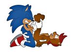  butt duo female hair half hedgehog incest male mammal nipples nude other penetration penis pussy rough_sex sally_acorn sega sex sonia_acorn sonic_(series) sonic_the_hedgehog straight the_other_half 