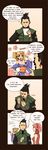  2girls 4koma archvermin blonde_hair cigarette comic doujinshi english genderswap genderswap_(mtf) haruno_sakura highres japanese_clothes kimono multiple_girls nara_shikamaru naruko naruto naruto_(series) smoking truth 