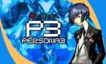  abstractbackground bluehair desk headphone persona thanatos uniform 