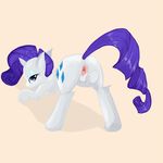  cutie_mark equine eyeshadow female feral friendship_is_magic fur horn makeup mammal my_little_pony ponylicking presenting pussy pussy_juice rarity_(mlp) solo spread_pussy spreading unicorn white_fur 