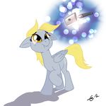  blonde_hair crying cutie_mark derp derpy_hooves_(mlp) equine female feral friendship_is_magic gavalanche hair horse mammal my_little_pony pegasus pony razor shaving tears wings 