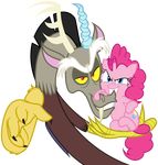  cutie_mark discord_(mlp) draconequus equine evil female feral friendship_is_magic grin hi_res horse male mammal mickeymonster my_little_pony pinkie_pie_(mlp) pony straight zutheskunk 