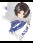  bad_id bad_pixiv_id black_hair cape cyborg gally gunnm letterboxed red_eyes simple_background 