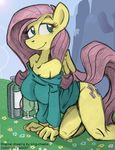  anthrofied cutie_mark equine female fluttershy_(mlp) friendship_is_magic horse jobo37 king-cheetah mammal my_little_pony pegasus pony solo wings 