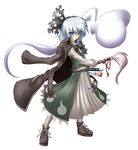  konpaku_youmu konpaku_youmu_(ghost) naginami short_hair simple_background solo touhou white_background 