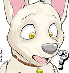  alpha_channel bolt bolt_(film) canine collar disney dog feral male mammal metalfox plain_background solo transparent_background yellow_eyes 