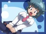  awa keroro_gunsou nishizawa_momoka purple_eyes skirt 