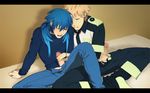  aoba_(dmmd) dramatical_murder noiz_(dmmd) noiz_(dramatical_murder) seragaki_aoba yaoi 