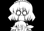  alice_margatroid comic d: greyscale herada_mitsuru highres monochrome o_o open_mouth shanghai_doll short_hair solo surprised tears touhou 