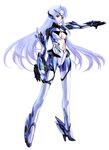  absurdres blue_hair choco highres kos-mos kos-mos_ver._3 solo xenosaga 