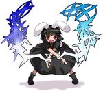  animal_ears bangs bunny_ears hirosato inaba_tewi solo touhou 