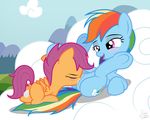  blush cloud cub cunnilingus cutie_mark cutie_mark_crusaders_(mlp) egg equine eyes_closed female feral friendship_is_magic hair horse lesbian mammal masturbation multi-colored_hair my_little_pony niggerfaggot oral oral_sex pegasus pony pussy rainbow_dash_(mlp) rainbow_hair scootaloo_(mlp) sex spread_legs spreading teats vaginal wings young 