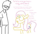  equine female feral fluttershy_(mlp) friendship_is_magic horse human male mammal my_little_pony pegasus pony the_weaver wings 