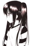  bad_id bad_pixiv_id black_hair brown flat_chest kooh monochrome namori pangya solo 