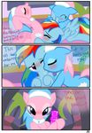  blush comic cunnilingus cutie_mark dialog dialogue dildo english_text equine eyes_closed female feral friendship_is_magic group group_sex hi_res horse lesbian licking lotus_(mlp) mammal my_little_pony oral oral_sex pegasus pony pyruvate rainbow_dash_(mlp) saliva sex sex_toy sibling siblings spa text threesome tongue twins vaginal wings 