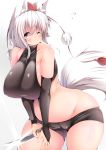  animal_humanoid big_breasts blush breasts canine canine_humanoid clothed clothing female gloves hair hat holding_object holding_weapon huge_breasts humanoid inner_ear_fluff knife mammal midriff momiji_inubashiri one_eye_closed red_eyes shishi_juuroku short_hair shorts side_boob skimpy solo tokin_hat touhou weapon wide_hips wolf_humanoid 