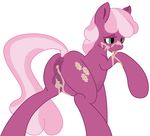  butt cheerilee_(mlp) color cum cum_in_ass cum_in_pussy cum_inflation cum_inside cum_on_face cutie_mark dovne equine excessive_cum female feral friendship_is_magic green_eyes hair horse inflation mammal my_little_pony plain_background pony presenting presenting_hindquarters pussy solo tongue two_tone_hair white_background 
