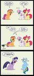  bandage bottle chloroform comic cub cutie_mark cutie_mark_crusaders_(mlp) dialog dialogue english_text equine female feral friendship_is_magic fur green_eyes group hair horn horse mammal multi-colored_hair my_little_pony niban-destikim obsession orange_fur pegasus plain_background pony purple_eyes purple_hair rainbow_dash_(mlp) rainbow_hair red_hair ribbons scootaloo_(mlp) sweetie_belle_(mlp) text twilight_sparkle_(mlp) two_tone_hair unicorn white_fur wings yellow_fur young 