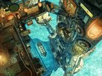  copyright_request scenery steampunk teikoku_shounen water watercraft 