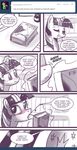  book comic crown cutie_mark dialog english_text equine female feral friendship_is_magic hair horn horse john_joseco levitation licking magic mammal monochrome my_little_pony pony signature solo text tongue tongue_out tumblr twilight_sparkle_(mlp) unicorn 