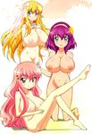  alternate_breast_size elf henrietta_de_tristain large_breasts louise_francoise_le_blanc_de_la_valliere naked nipples nude nude_filter photoshop tiffania_westwood zero_no_tsukaima 