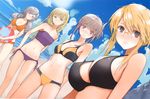  bikini fuyuno_haruaki megane swimsuits tagme 