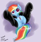  anus butt equine female feral friendship_is_magic hair horse leather long_hair looking_at_viewer mammal miketheuser multi-colored_hair my_little_pony pegasus pony purple_eyes pussy pussy_juice rainbow_dash_(mlp) rainbow_hair solo spread_legs spreading wings 